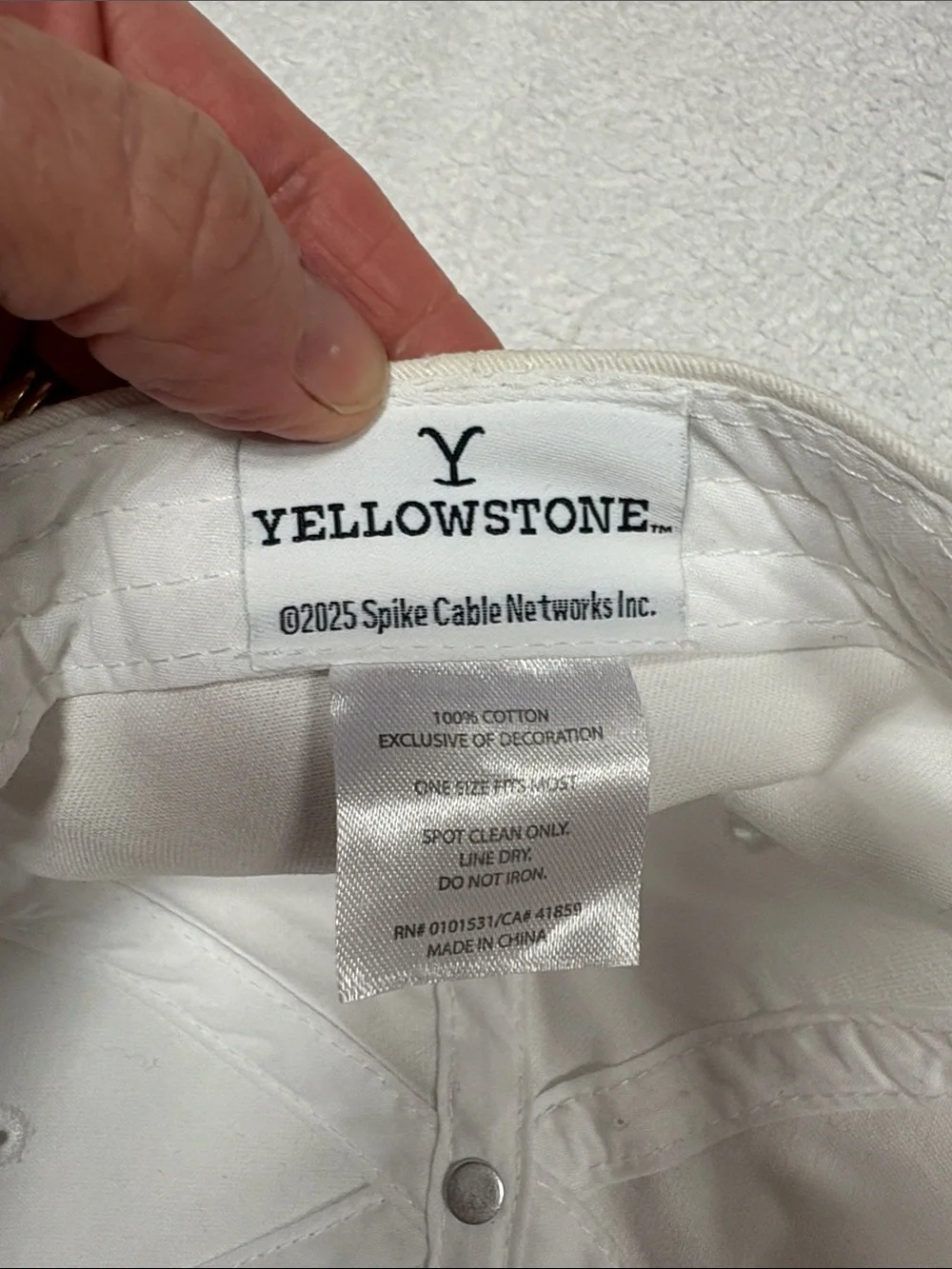 Yellowstone Dutton Ranch Hat, Pre Curved Brim Adjustable Stylish spike cable net